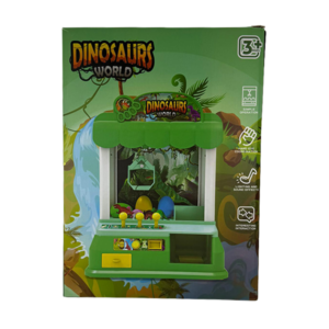 Dinosaur World Mini Claw Machine Toy