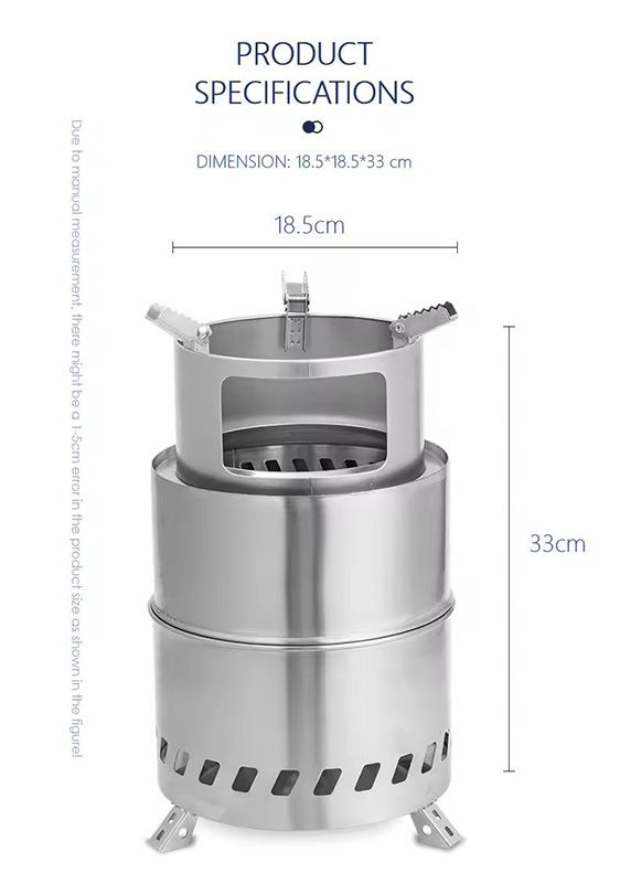 Portable Stainless Steel Folding Fire Pit