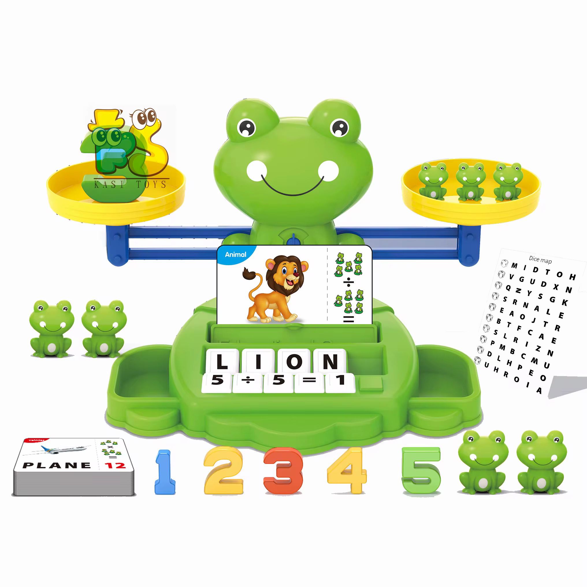 Frog Balance Educational Learning Game