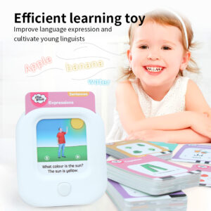 Steve & Maggie Educational Learning Flash Cards – Interactive English Learning Set for Kids (Ages 3+)