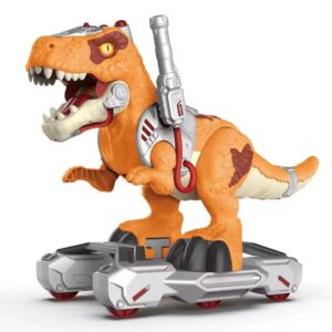 Rechargeable Spray Dinosaur Scooter Ride-On