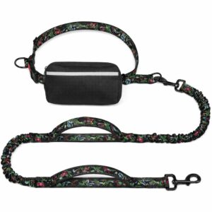 Hands-Free Dog Walking Lead with Treat Pouch