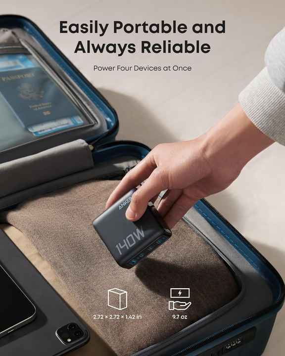 Anker Zolo 140W USB-C Wall Charger