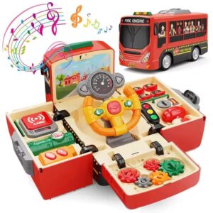 Interactive School Bus Driving Toy